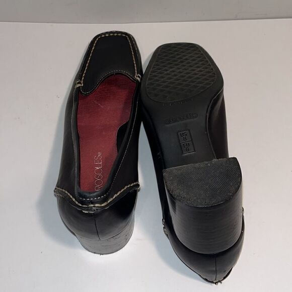 Vintage Aerosoles black leather 2” heels - Picture 4 of 4